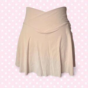 Women's Light pink athletic miniskirt